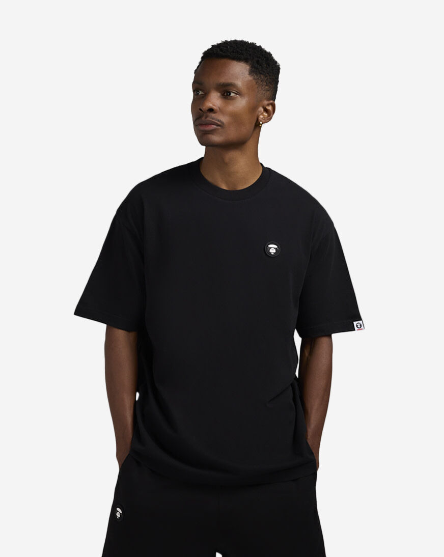 Shop AAPE AAPE Basic Tee AAPTEM1598XXO-BKX black | SNIPES USA
