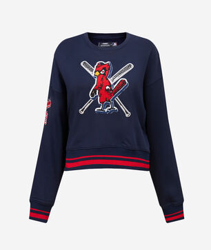 St. Louis Cardinals Mashup Rib Crewneck 