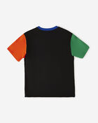Grade School Color-Blocked Logo Cotton Jersey Tee