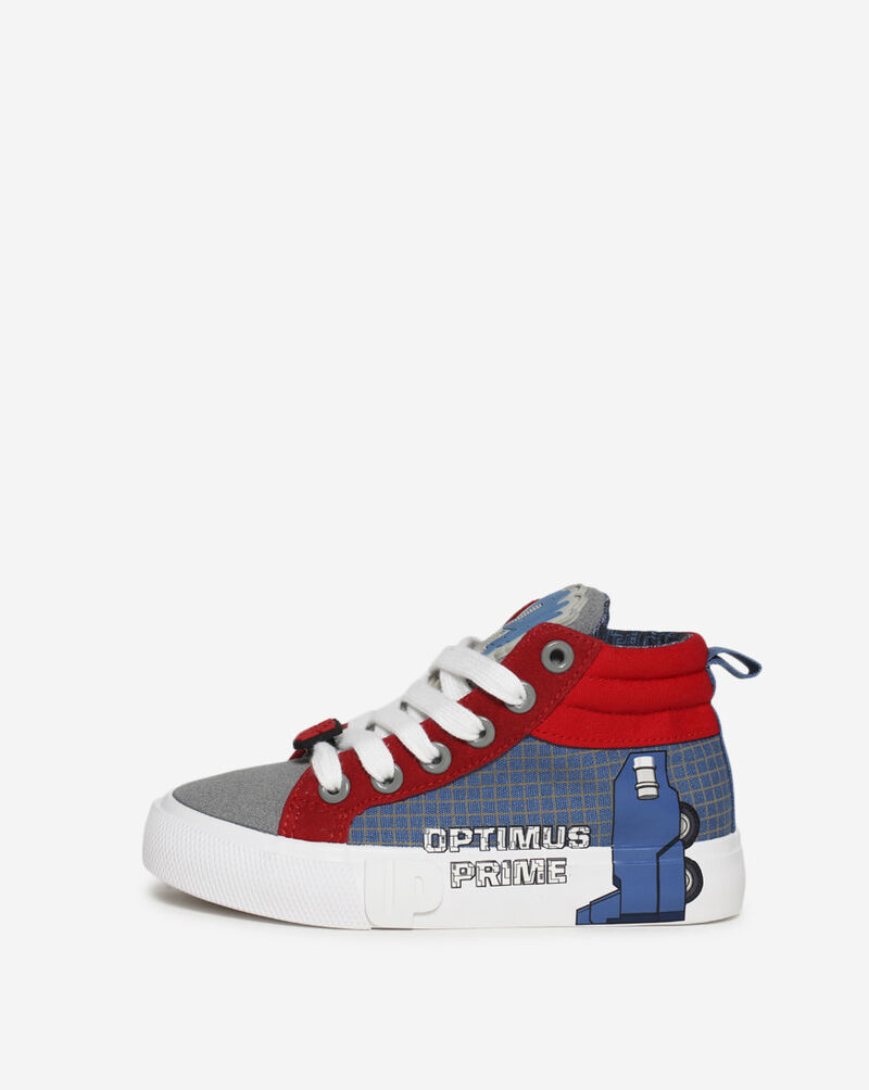 Ground up Pre-School Optimus Prime High Top Sneakers EMTR3001 Blue 1