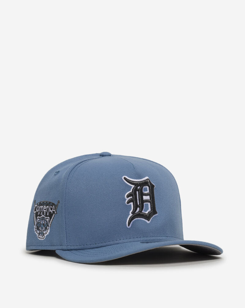 New Era 9Fifty Detroit Tigers A-Frame Snapback Hat 71084032 Blue 1