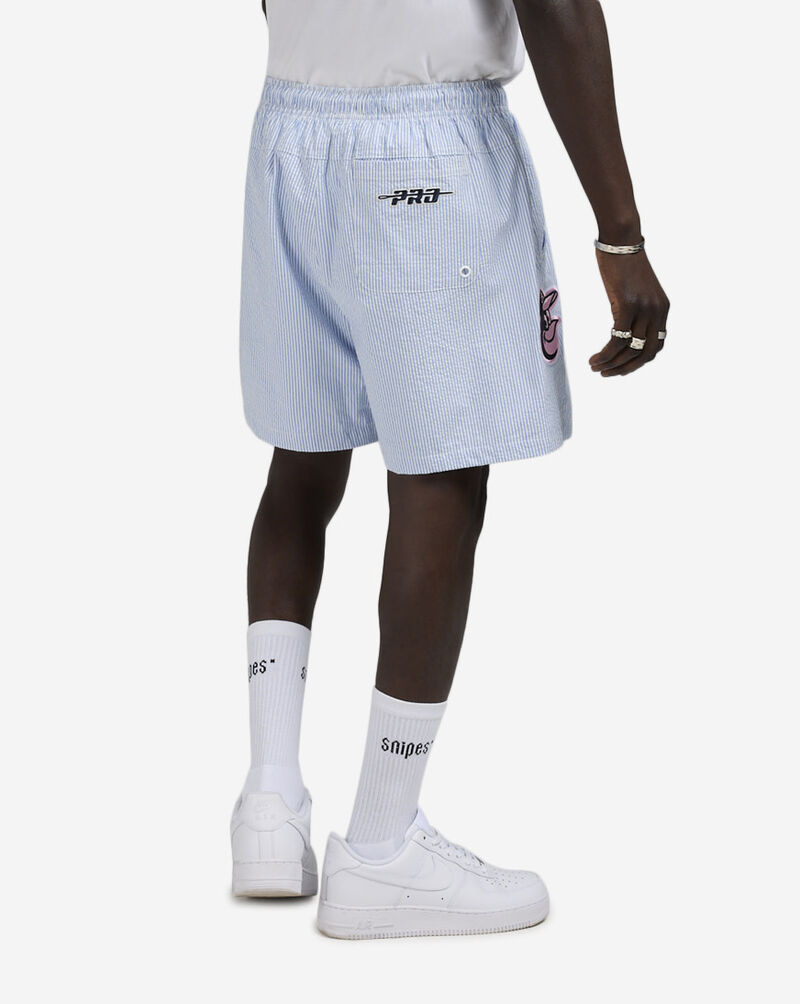 PRO STANDARD pro standard seersucker shorts LBO3315434-SSB Blue 2