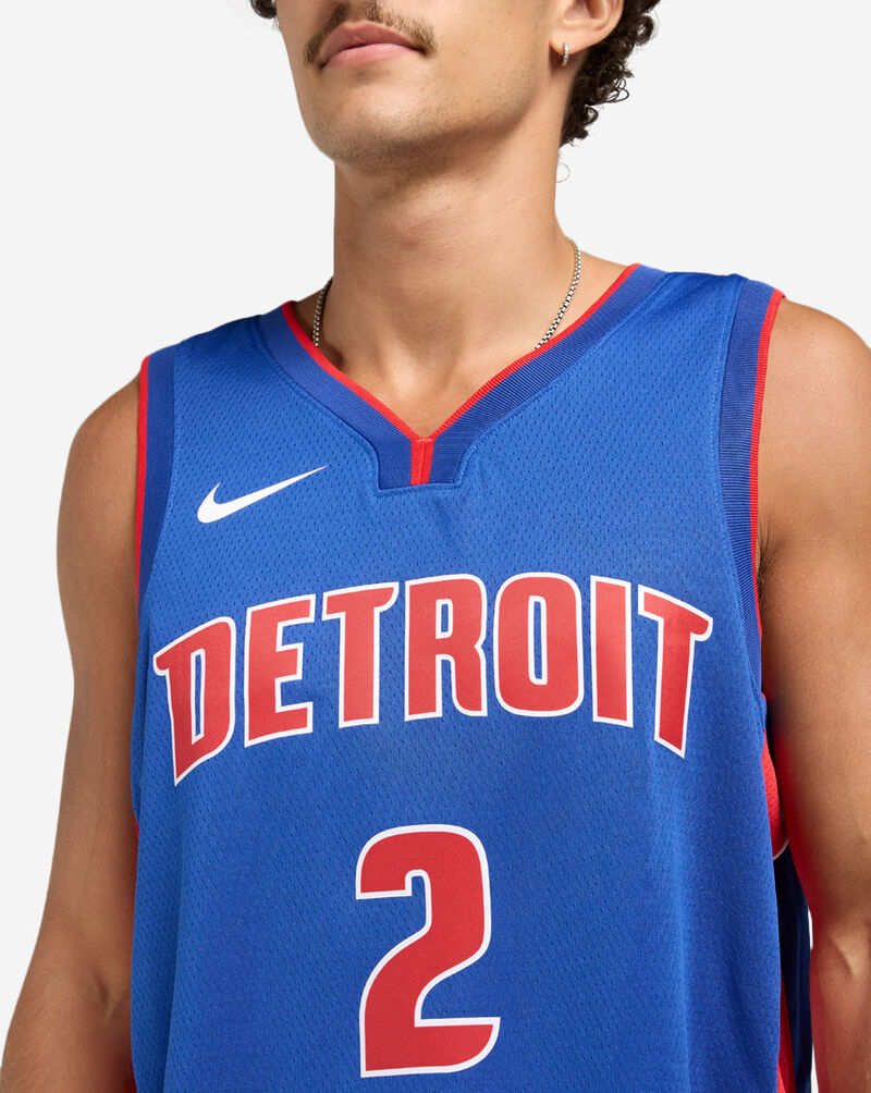 Nike Cade Cunningham Detroit Pistons Icon Edition Swingman Jersey DN2004-401 Blue 3