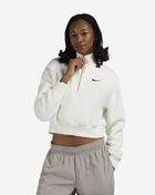 Nike NSW Phoenix Fleece 1/4-Zip Cropped Sweatshirt DQ5767-133 White 1