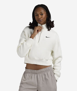 NSW Phoenix Fleece 1/4-Zip Cropped Sweatshirt