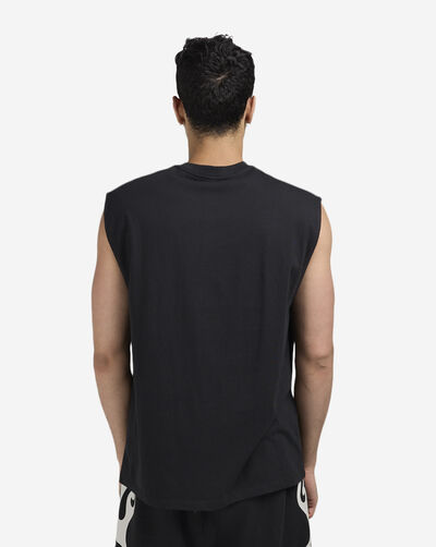 Flames Foil Muscle Tank