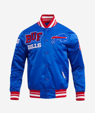 Buffalo Bills Mash Up Rib Satin Jacket