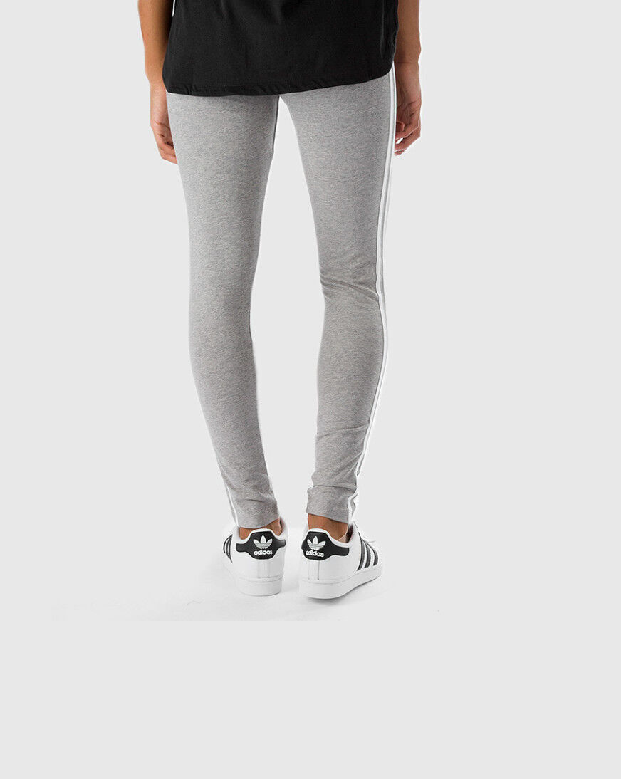 grey 3 stripe adidas leggings
