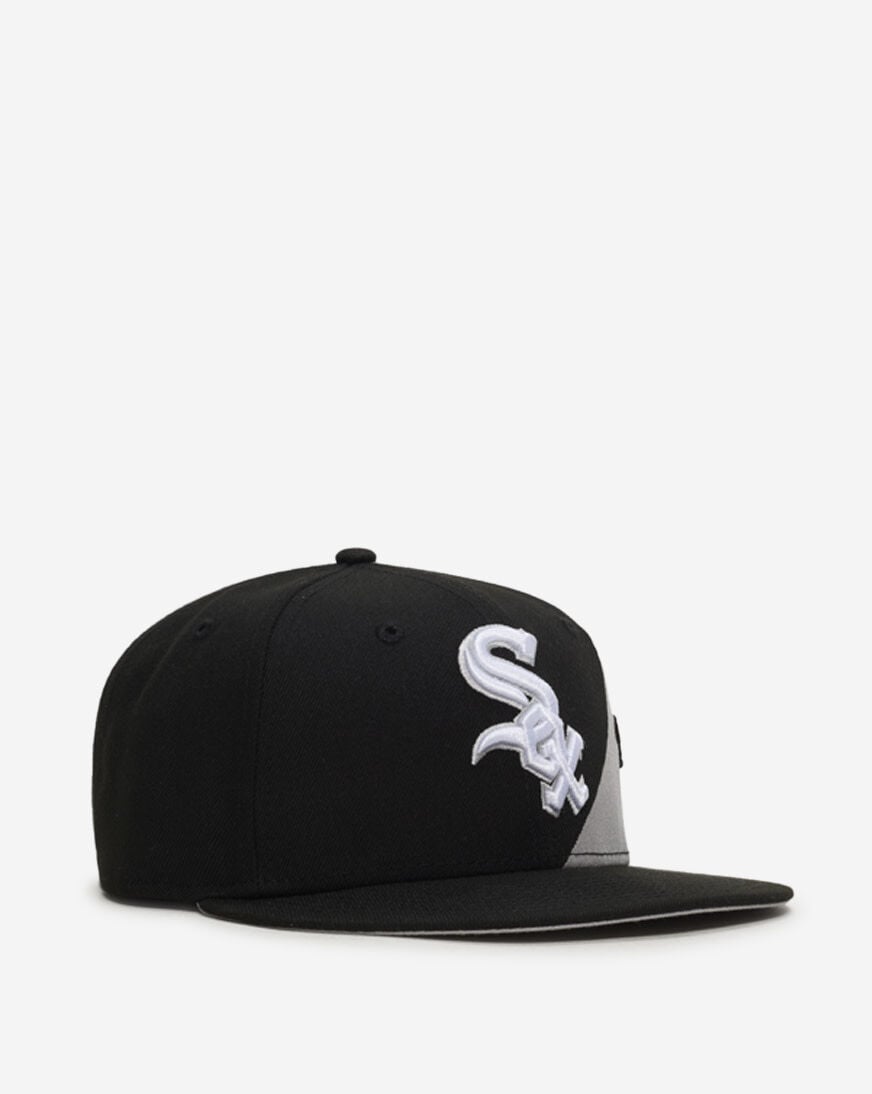 Shop New Era 59Fifty Wave Script Fitted Hat 60949340 black
