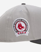 9Fifty Boston Red Sox A-Frame Graphite Red Snapback Hat