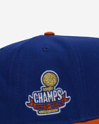 New Era 9Fifty New York Knicks Champs 2 Tone A-Frame Snapback Hat 71093387 Blue 2