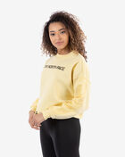 Cropped Draw Cord Crewneck Sweatshirt