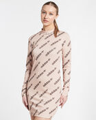 Logomania Long Sleeve Dress