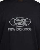 New Balance Reflective Globe T-Shirt MT51627-BK Black 3