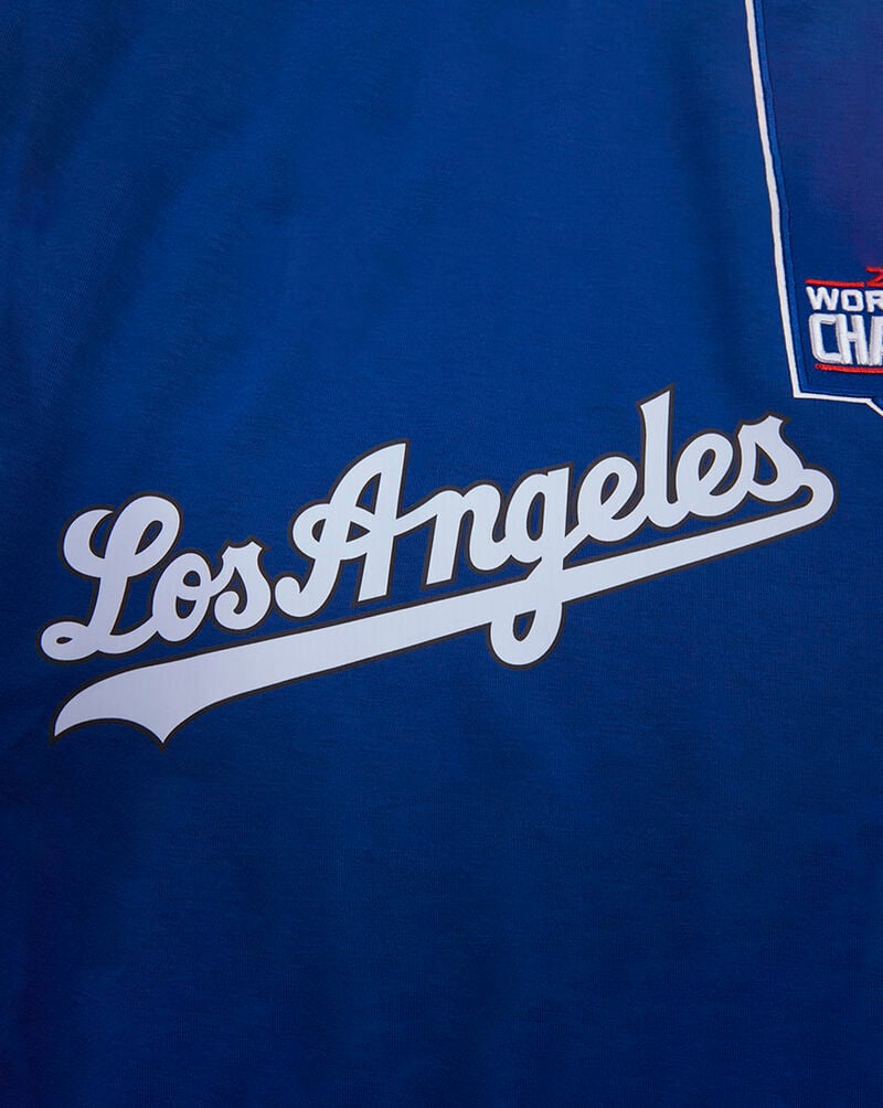 PRO STANDARD Los Angeles Dodgers Classic Chenille Double Knit Short LLD331605-DBL Blue 2