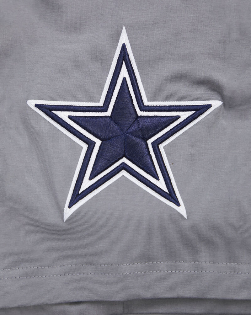 PRO STANDARD Dallas Cowboys Classic Chenille Tee FDC1410291-GRY Grey 4