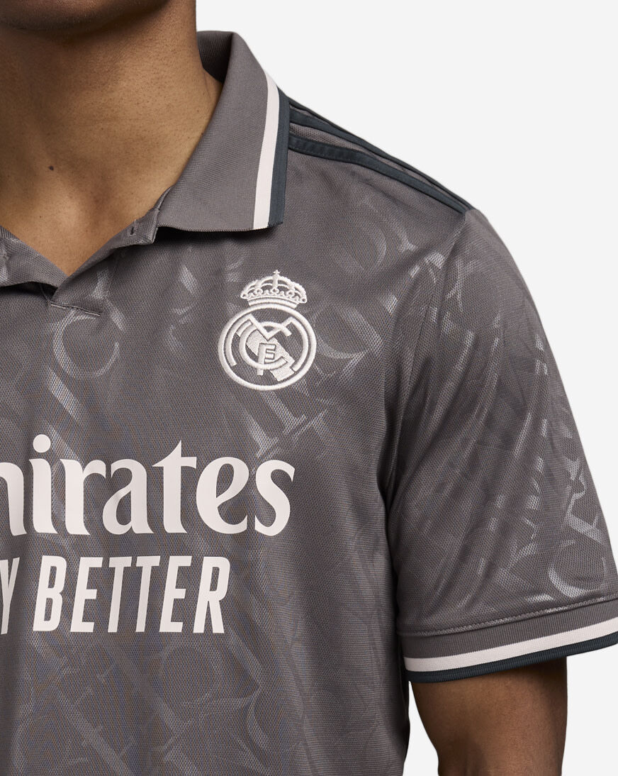 Shop adidas Real Madrid Third Jersey IY1763 grey | SNIPES USA