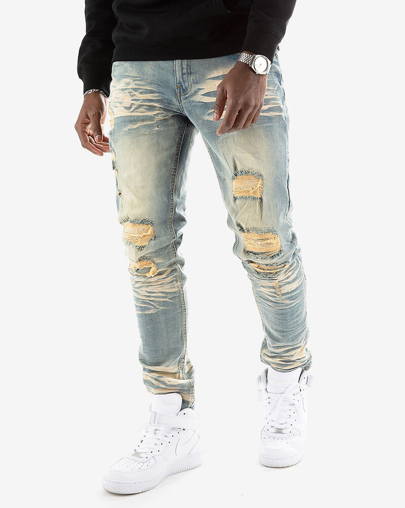 Bt Dc Light Wash Denim Jeans Mens Clothes Snipes Usa