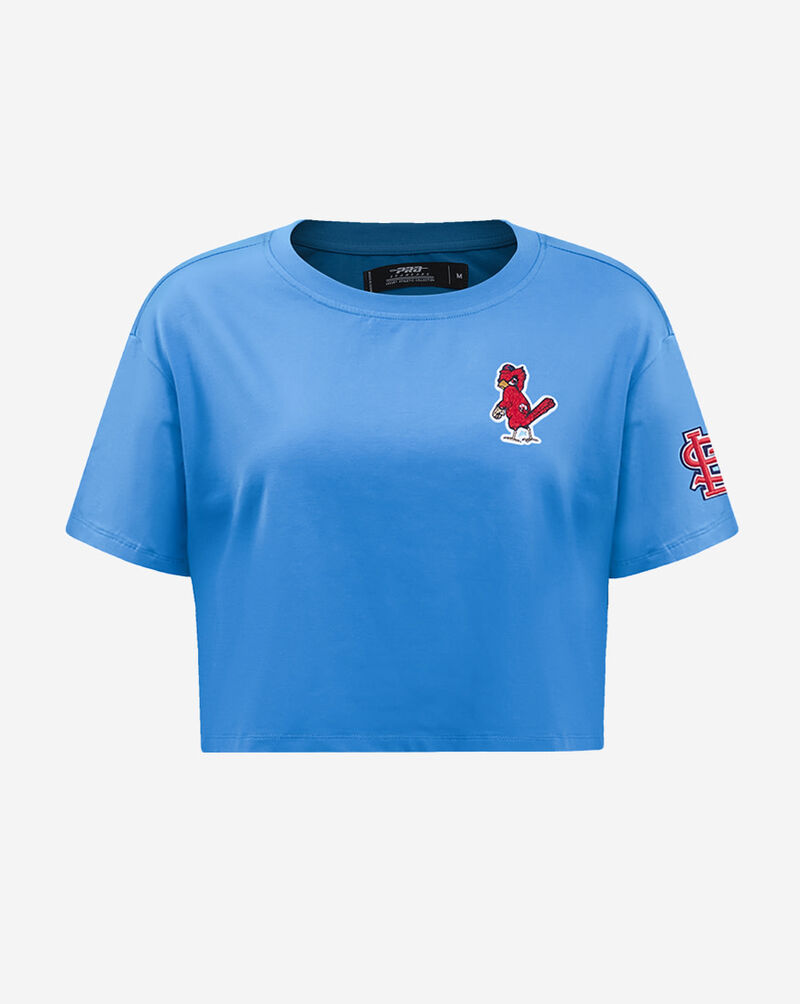 PRO STANDARD St. Louis Cardinals Short Sleeve Classic Boxy Tee  LSCA35216-UNI Blue 1