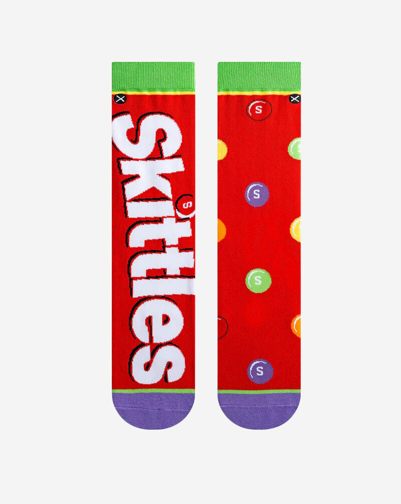 Odd Sox Skittles Split Crew Socks (L) 38187MONCD Multi 3