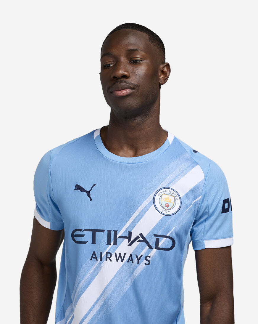 Shop Puma Manchester City 25/26 Home Replica Soccer Jersey