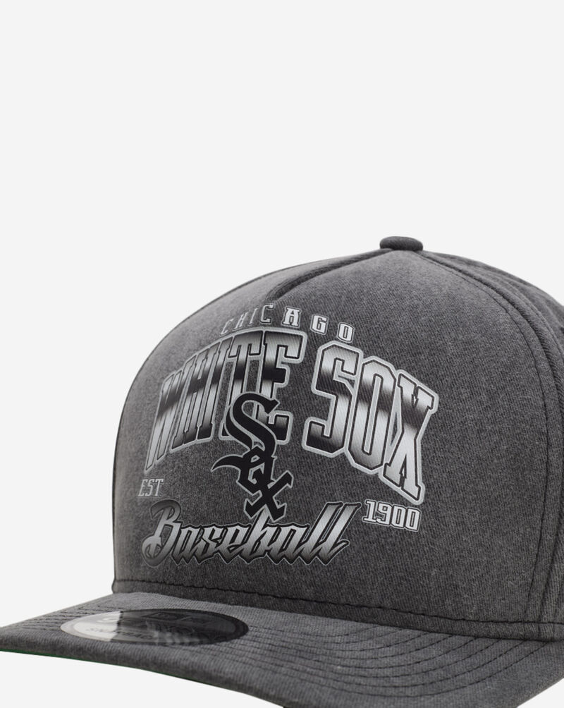 New Era 9Fifty Chicago White Sox Washed A-Frame Snapback Hat 60624371 Grey 2