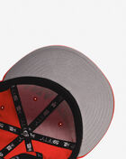 New Era 59Fifty Anaheim Ducks Oversized Script Fitted Hat 60693647 Orange 4