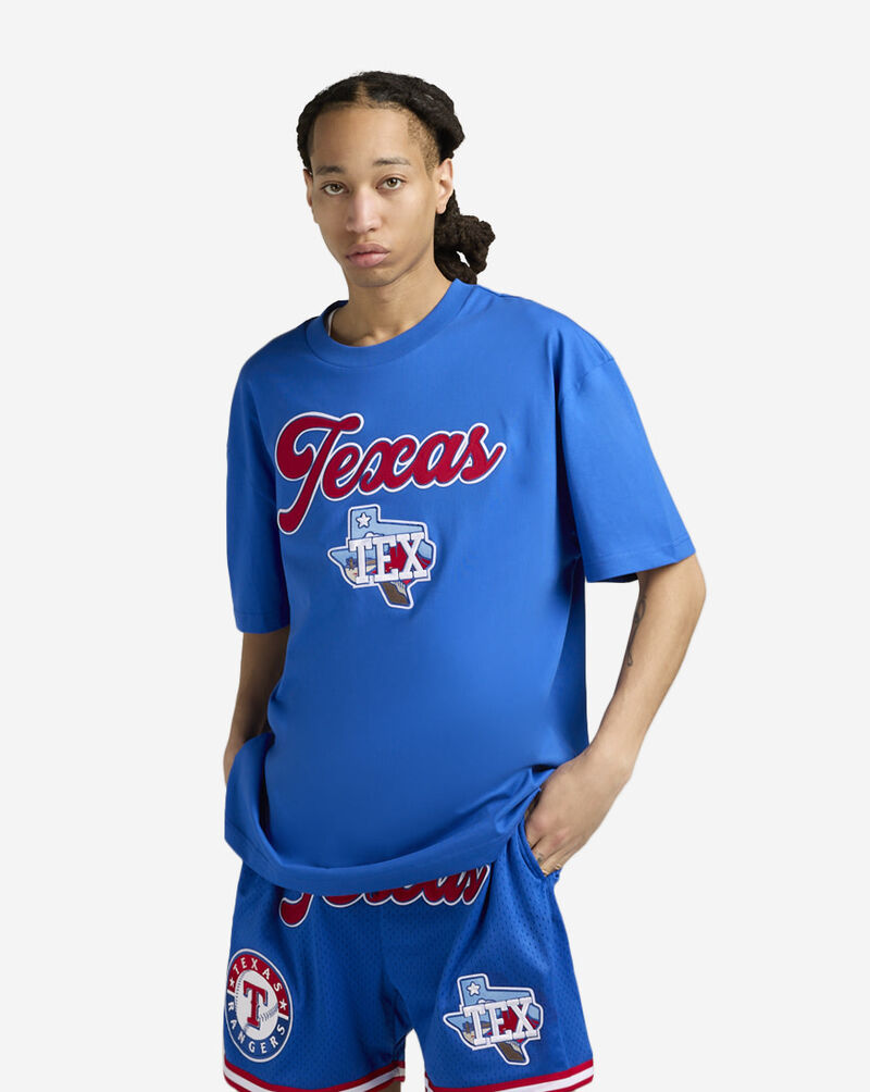 Shop PRO STANDARD Texas Rangers Area Code Tee LTR1314804-RYB blue ...