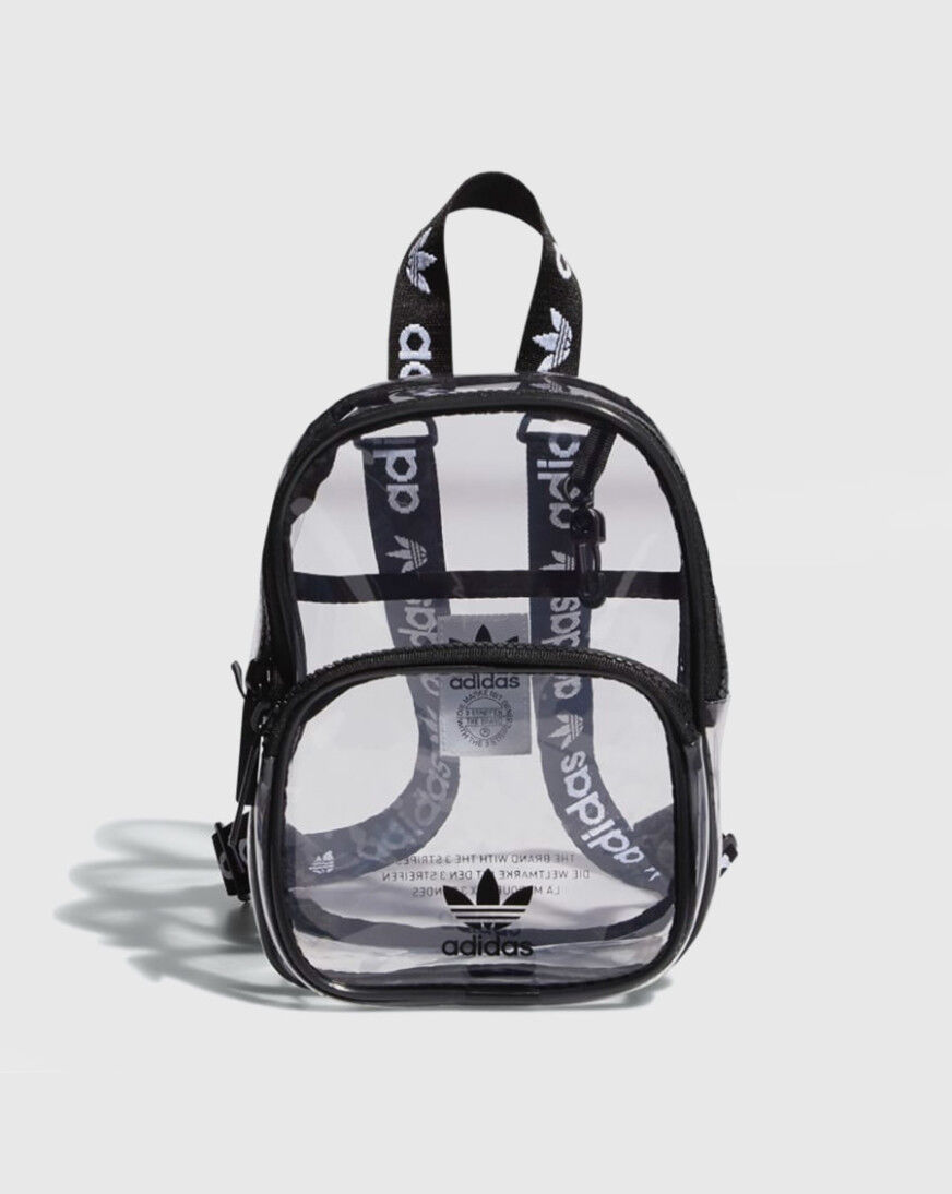 Adidas sales transparent bag