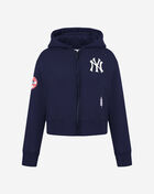 Big Girls' New York Yankees Classic Fleece Full-Zip Hoodie