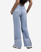 Vibrant Light Washed Cuffed Denim EP2148 Blue 2