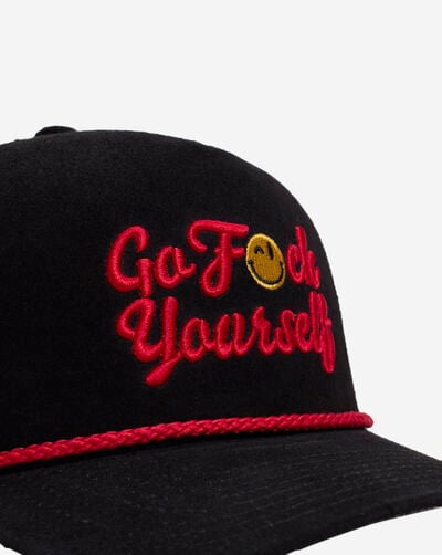 Go F Yourself Suede Meshback Trucker Go F Yourself Suede Meshback Trucker