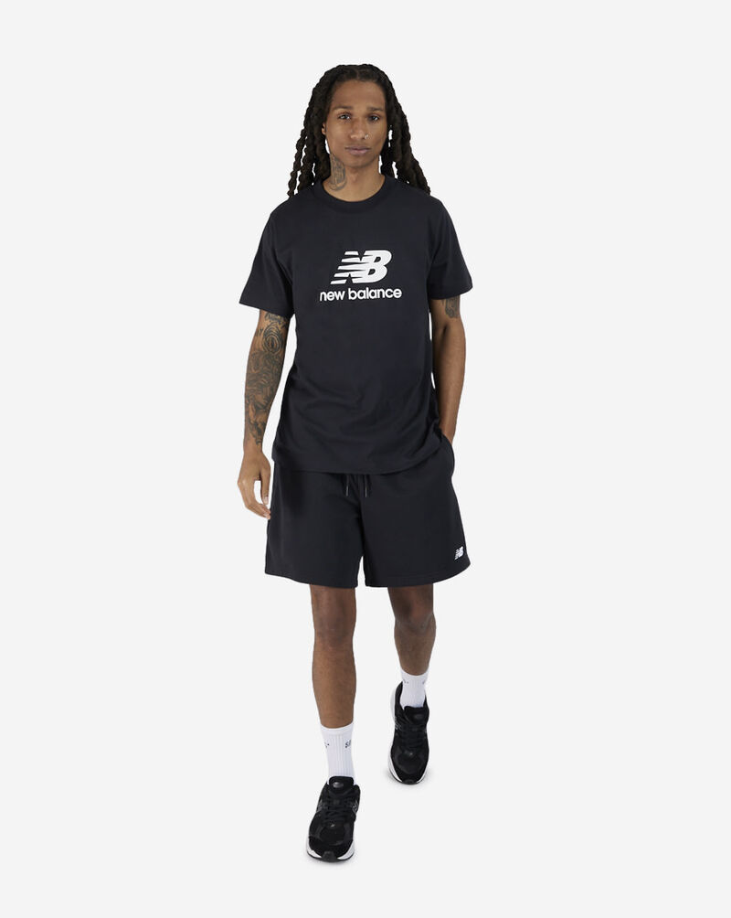New Balance sport essentials french terry shorts mens nb MS41520-BK Black 4