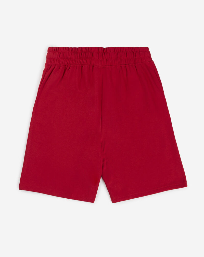 New Balance Boys' Fleece Shorts LAK51J11TRE Red 3