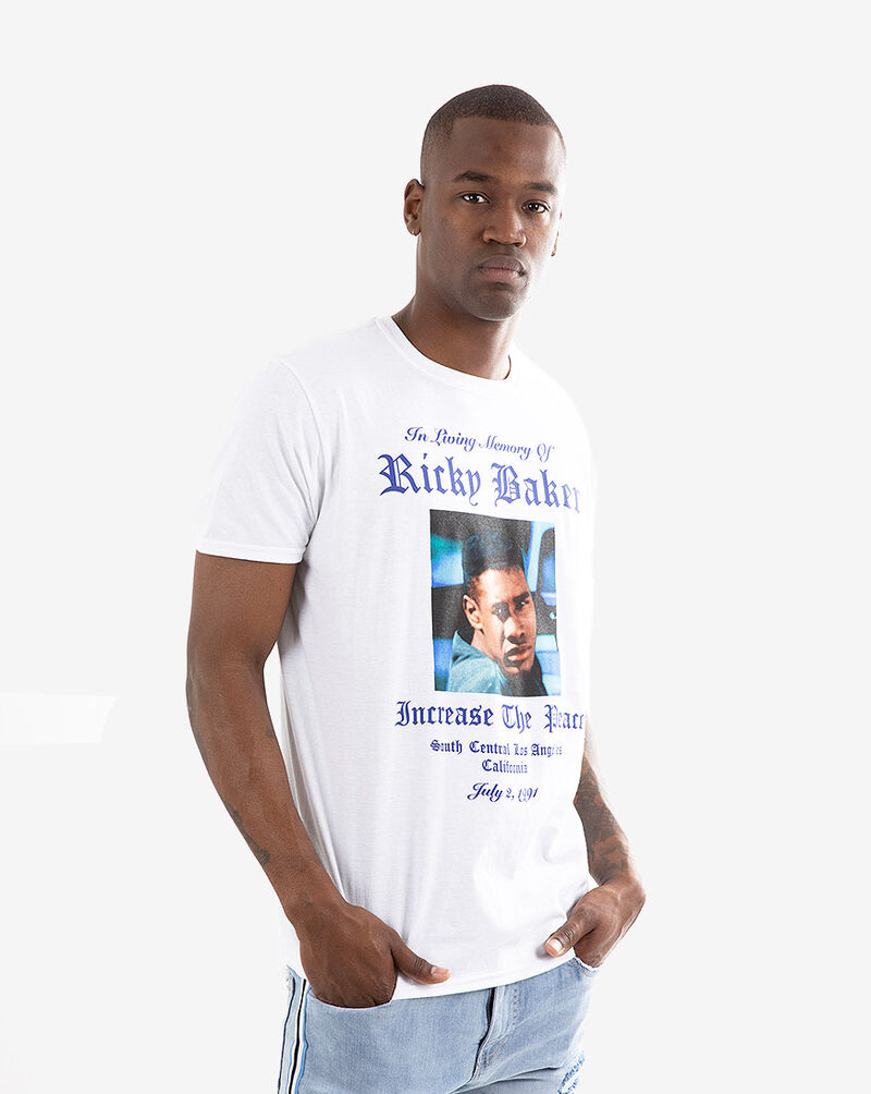 Graphic Tees Boyz N the Hood Ricky Tee SXBH00BMSC White 2