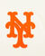 Big Boys' New York Mets Retro Classic Rib Fleece Pullover Hoodie