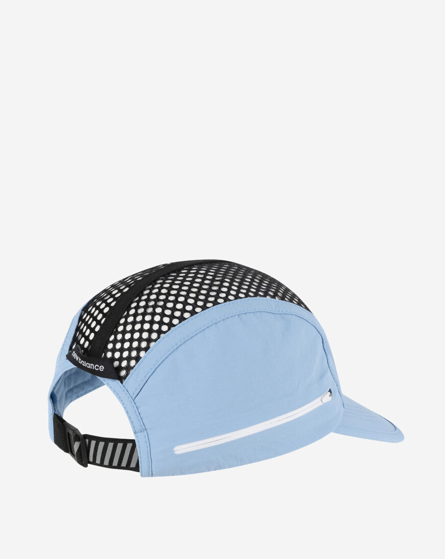 Shop New Balance Running Stash Hat LAH21001-BLZ blue