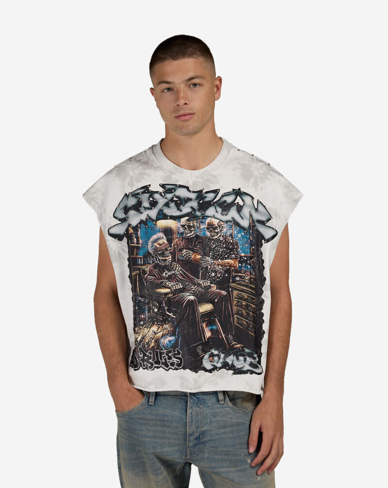 BKYS Apparel Trust Your Vision Terry Shirt MT1547-WHT White 1