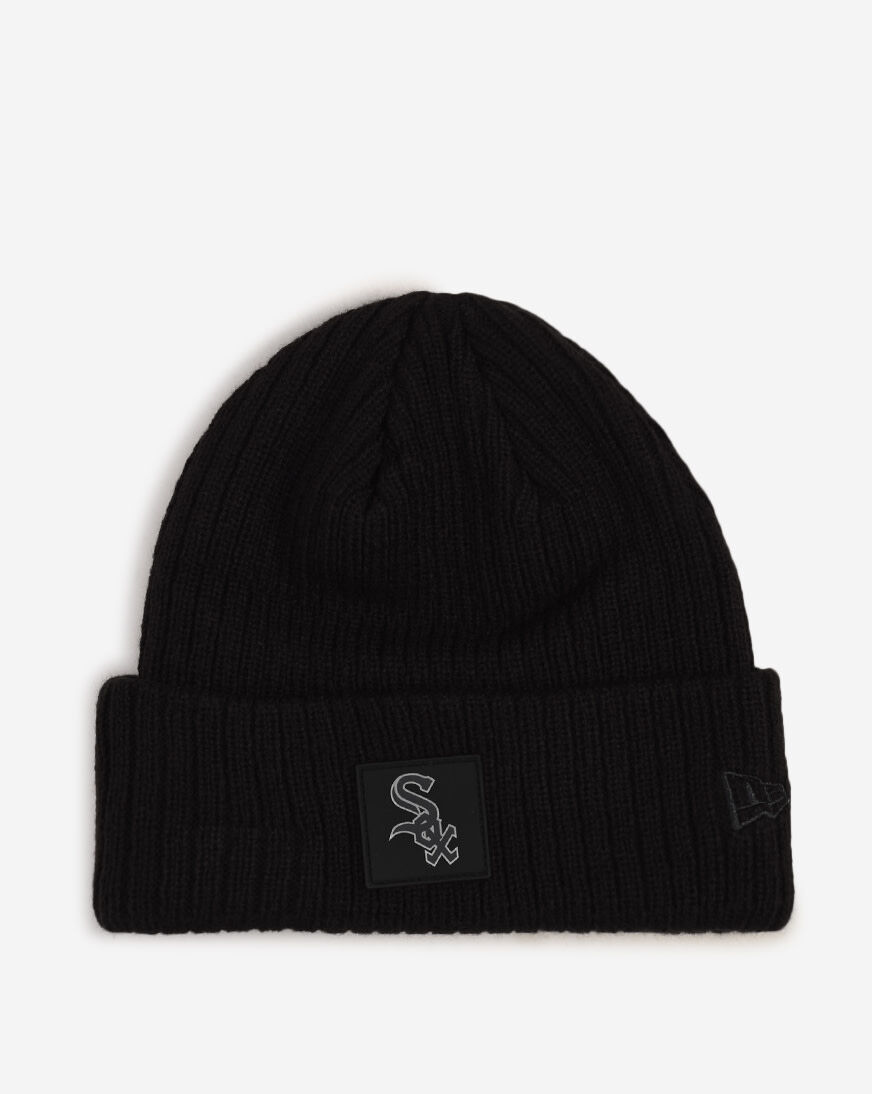 Shop New Era Chicago White Sox Rubberized Knit Beanie 60833853
