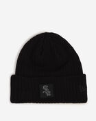 New Era Chicago White Sox Rubberized Knit Beanie 60833853 Black 1