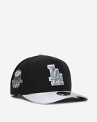 New Era 9Fifty Los Angeles Dodgers A-Frame Retro Hooks Snapback Hat 70919504 Black 1
