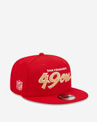 New Era 59Fifty San Francisco 49ers Script Hat 60291414 Red 1