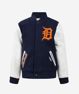 Big Boys' Detroit Tigers Classic Wool Varsity Jacket