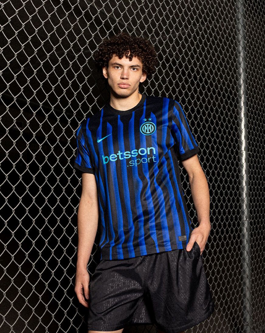 Shop Nike Inter Milan Stadium Home Soccer Replica Jersey