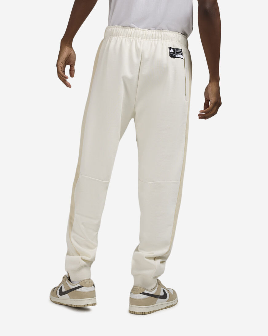 cream nike joggers mens