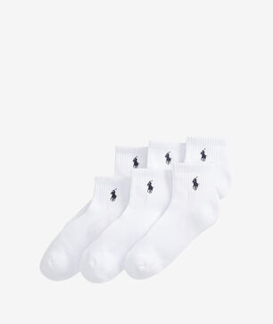 Sport 6Pk Quarter Socks (L)