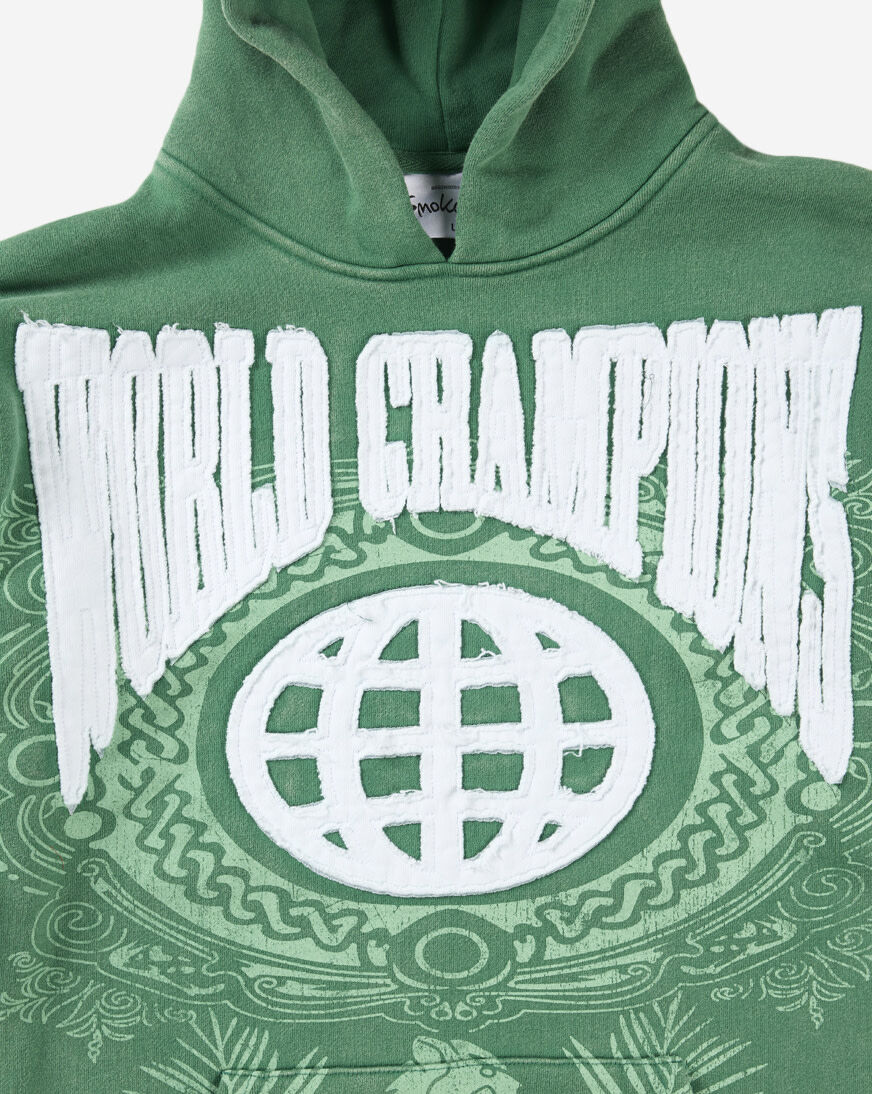 Shop Smoke Rise Kids' Champion Fleece Hoodie BFO26S468SN-VALLEY