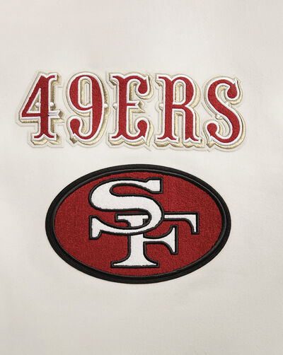 San Francisco 49Ers Retro Classic Rib Wool Varsity Jacket