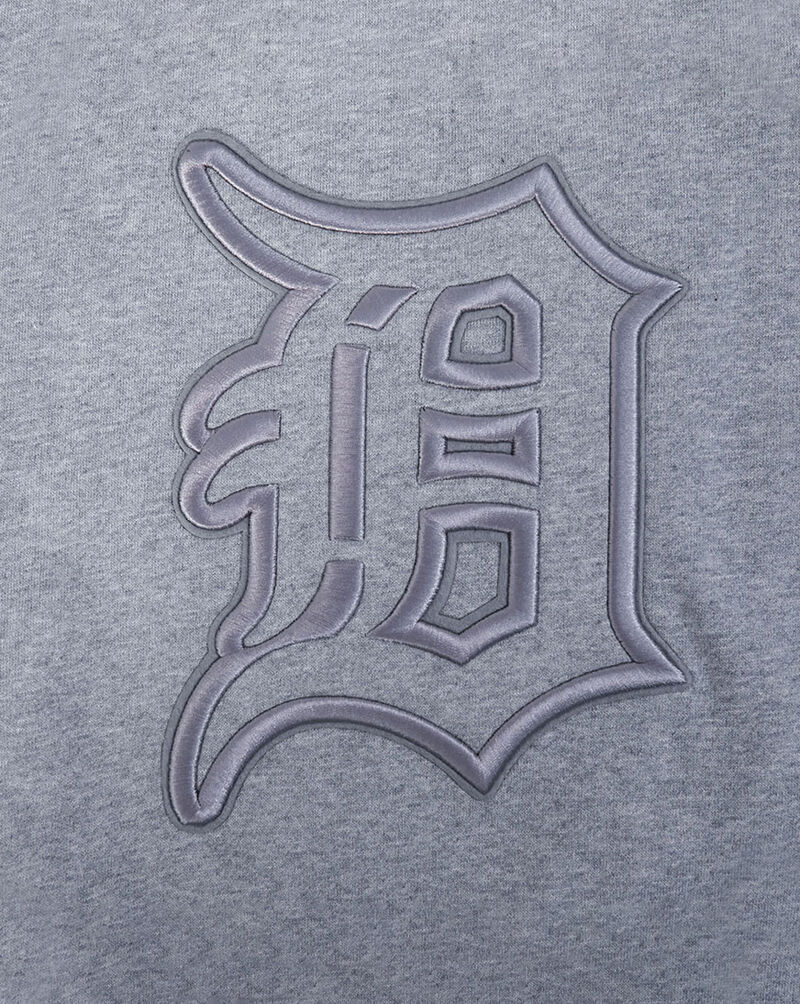 PRO STANDARD Detroit Tigers Neutral Drop Shoulder Fleece Crewneck  LDT537629-DHG Grey 2