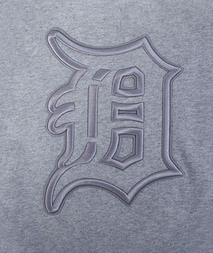 Detroit Tigers Neutral Drop Shoulder Fleece Crewneck 